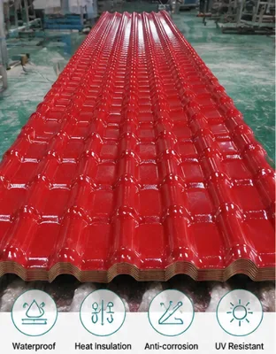 High Strength ASA UPVC Plastic Roofing Sheet UV Protection Waterproof Corrugated Roof Tile Manufacturer