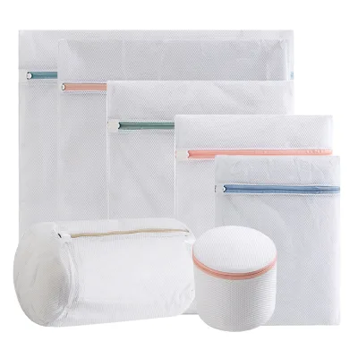China Factory Wholesale Hotel Wash Nylon Mesh Laundry Bag