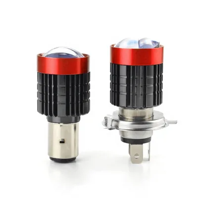 Fisheye LED Motorcycle Headlight Bulb Lens-type Off-road Electric Vehicle Integrated Front-mounted Work Light