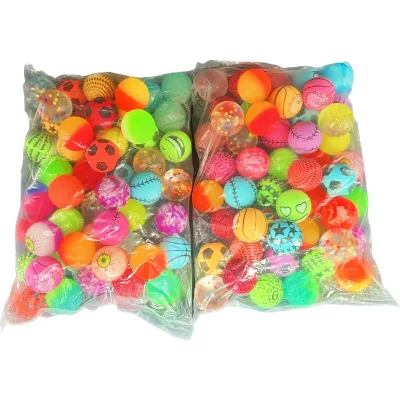 100% a Grade 45mm Rubber Bouncing Ball Good Jumping Bouncy Balls