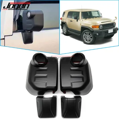 Silver Black Side Wing Rearview Mirror Rear View Mirror Cover Trim Molding Accessories for Toyota FJ Cruiser 2007-2020 Offroad
