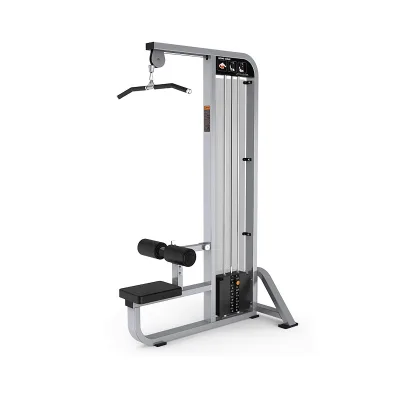 Commercial Gym Adjustable Steel Plate Smith Machine Lat Pulldown Bodybuilding Exercise Equipment Pin Load Chest Arm
