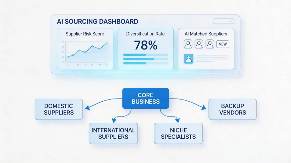 Supplier Diversification Explained: AI Sourcing Tips for Beginners